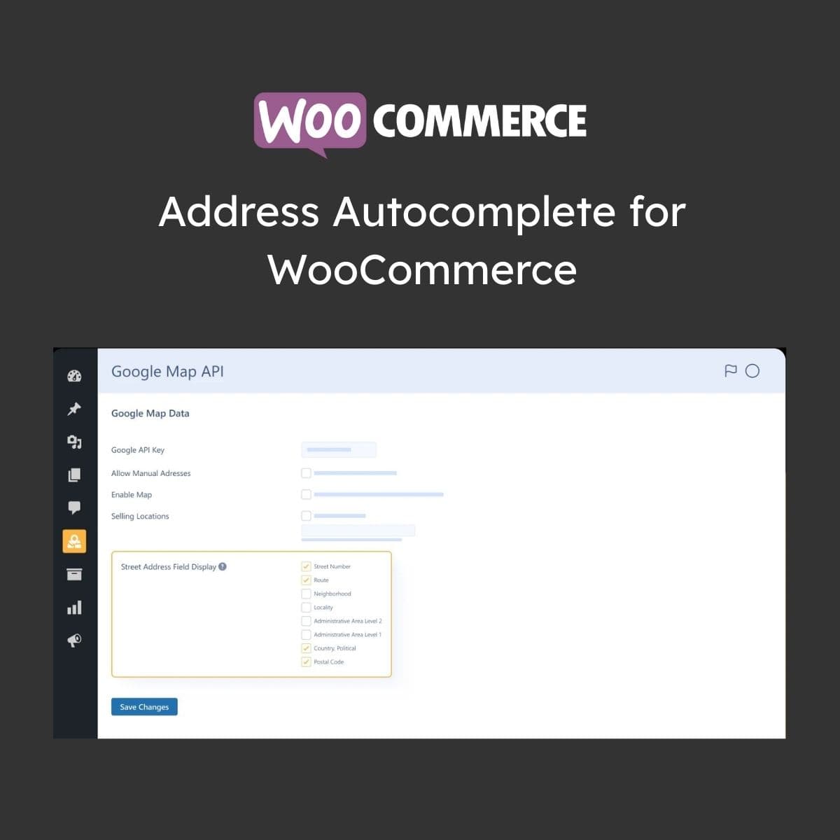 Address Autocomplete for WooCommerce