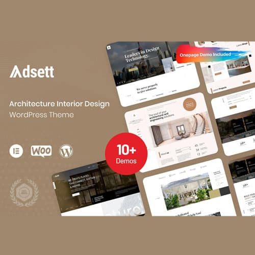 Adsett - Architecture WordPress Theme