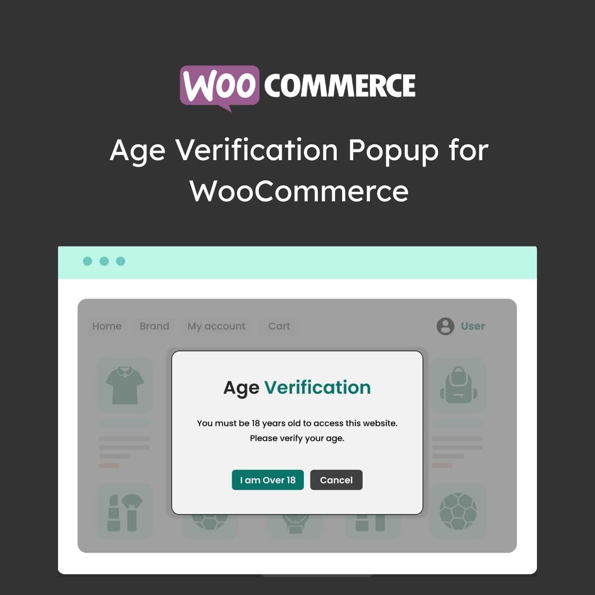 Age Verification Popup for WooCommerce