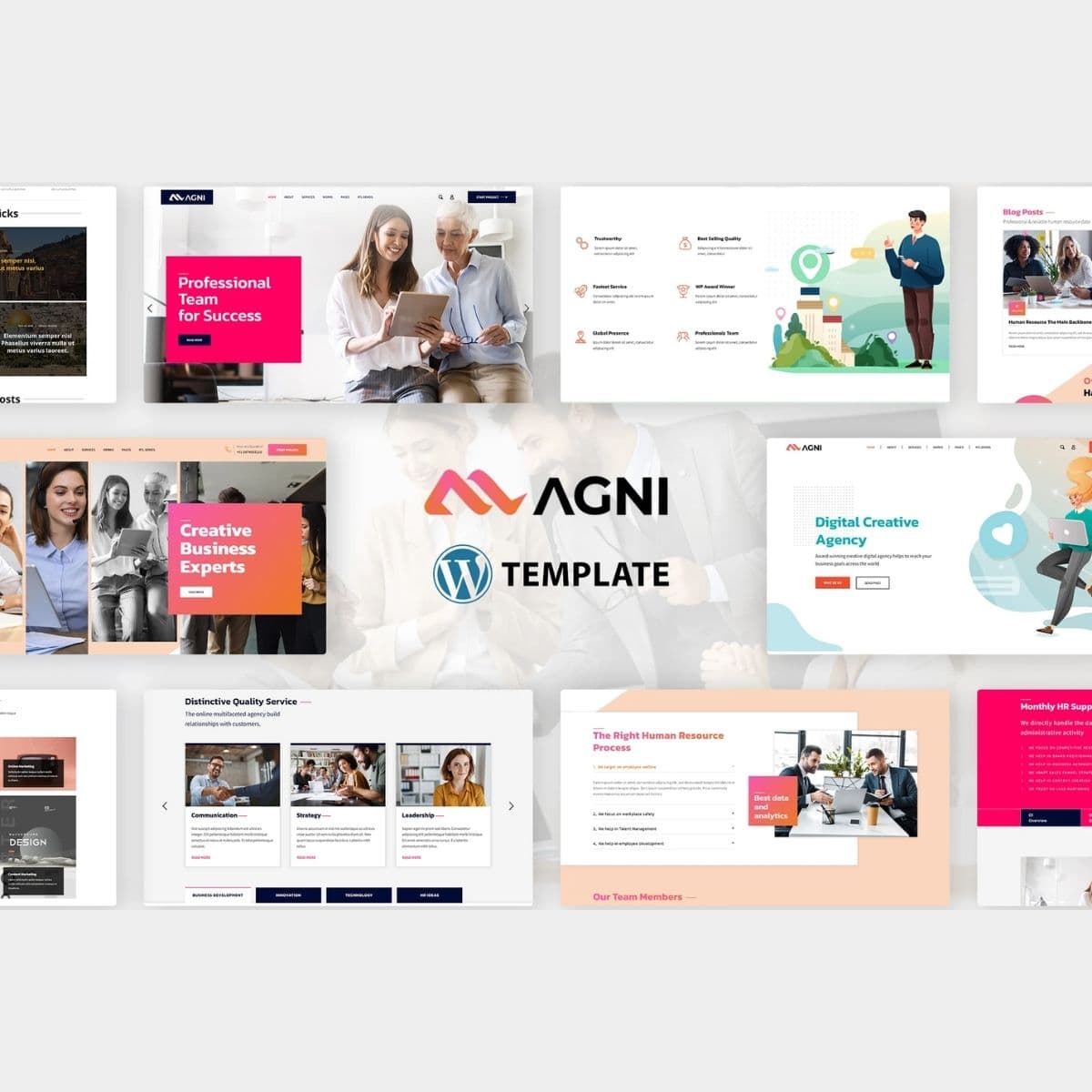 Agni - Consulting Business WordPress Theme