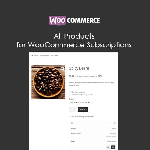 All Products for WooCommerce Subscriptions