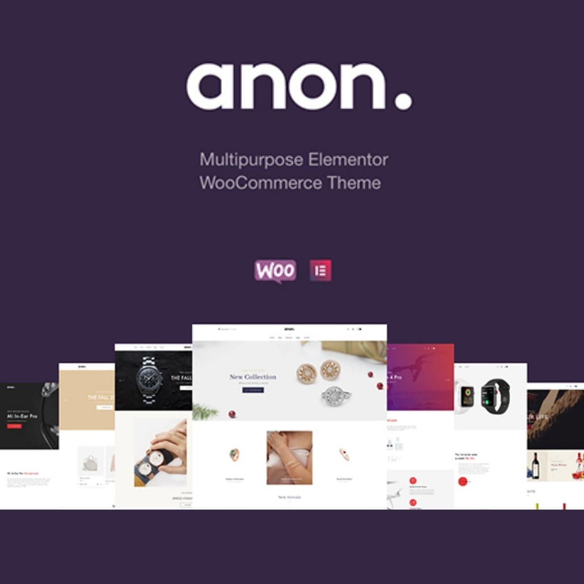 Anon - Multipurpose Elementor WooCommerce Themes