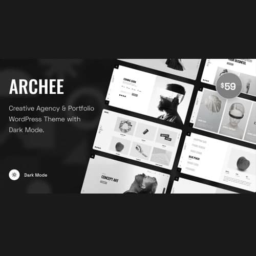 Archee - Creative Agency & Portfolio WordPress Theme