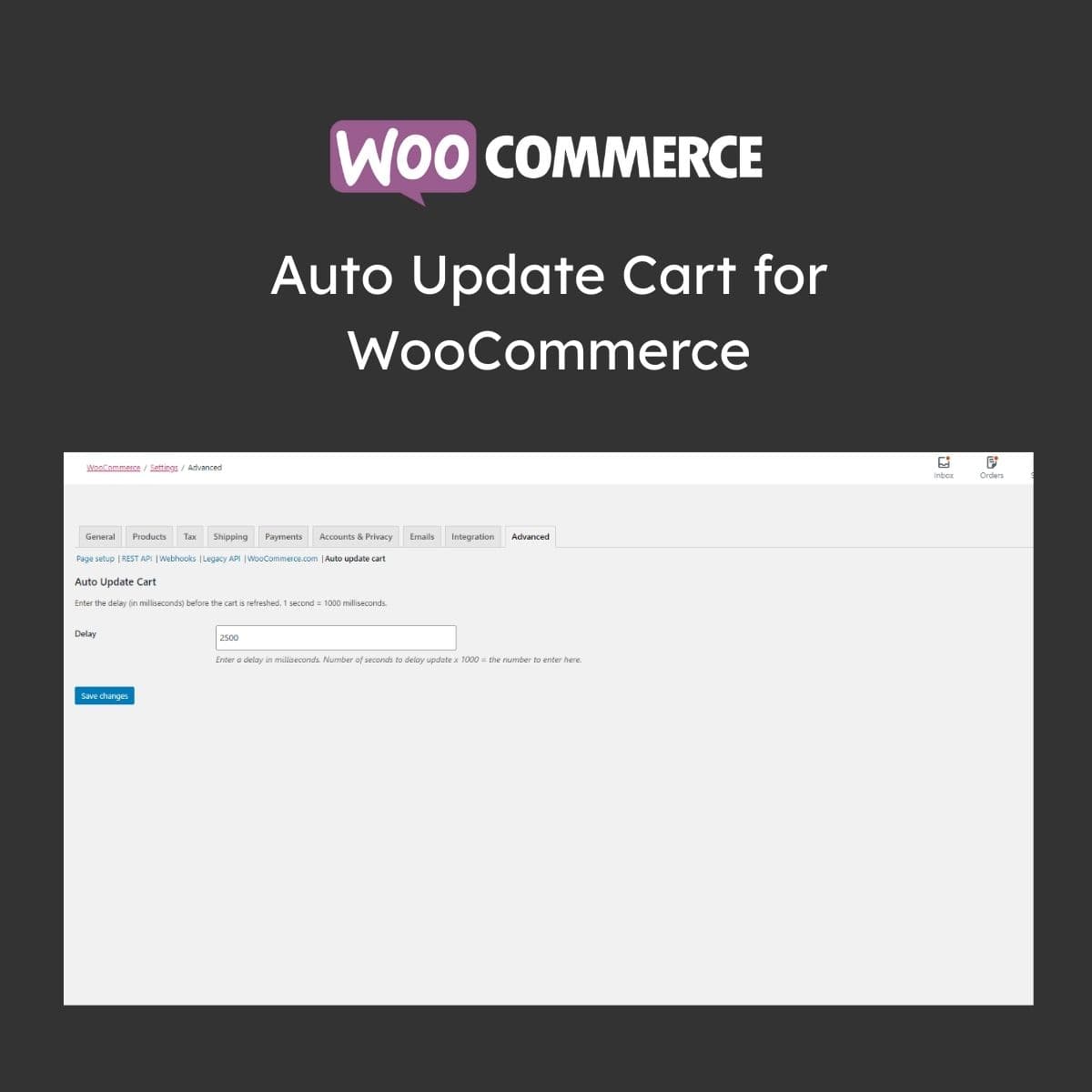 Auto Update Cart for WooCommerce