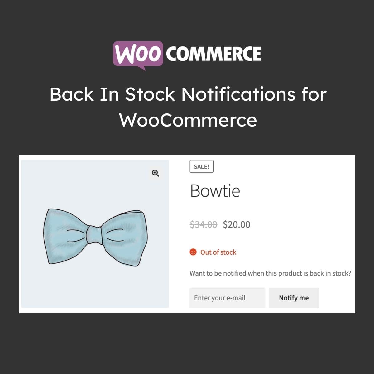 Back In Stock Notifications for WooCommerce