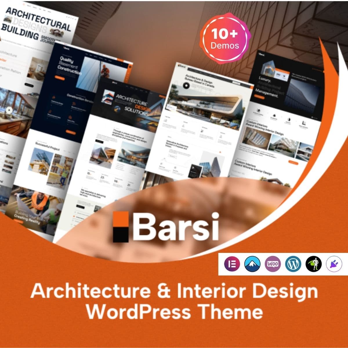 Barsi - Architecture & Interior Design WordPress Theme