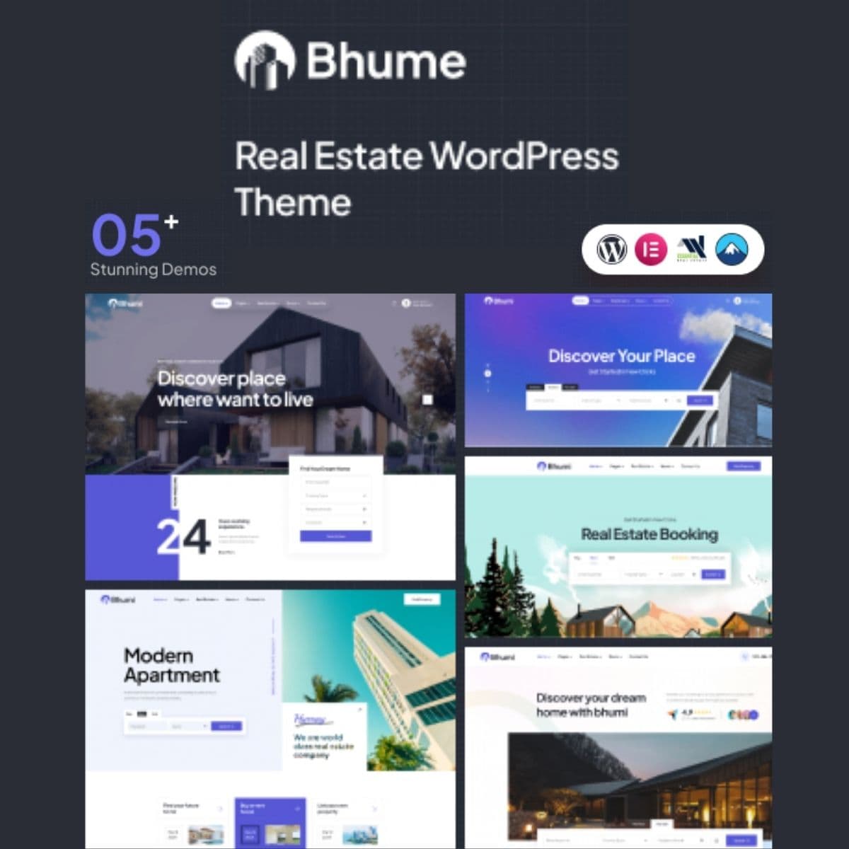 Bhume - Real Estate WordPress Theme