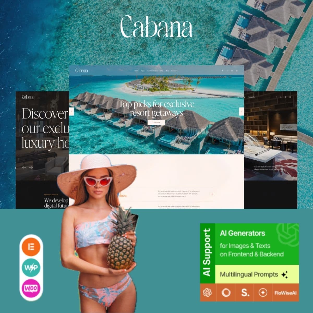 Cabana - Luxury Resort, Villa & Hotel WordPress Theme