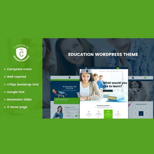 Campress - Responsive Education WordPress Theme