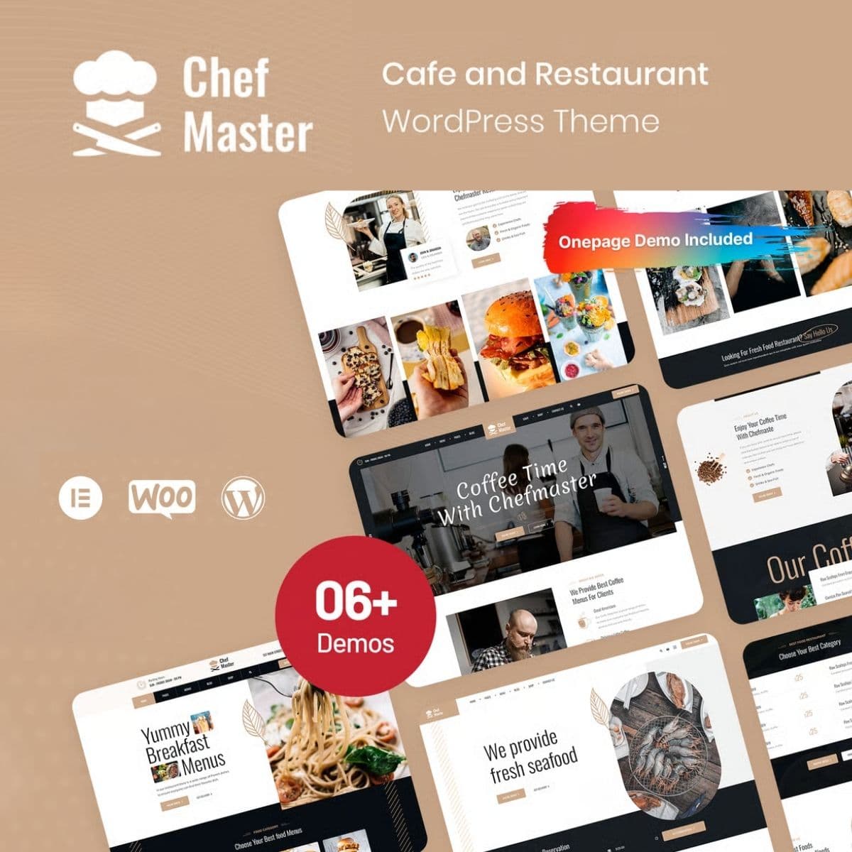 Chefmaster - Restaurant WordPress Theme