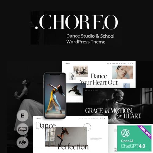Choreo - Dance Studio & School WordPress Theme