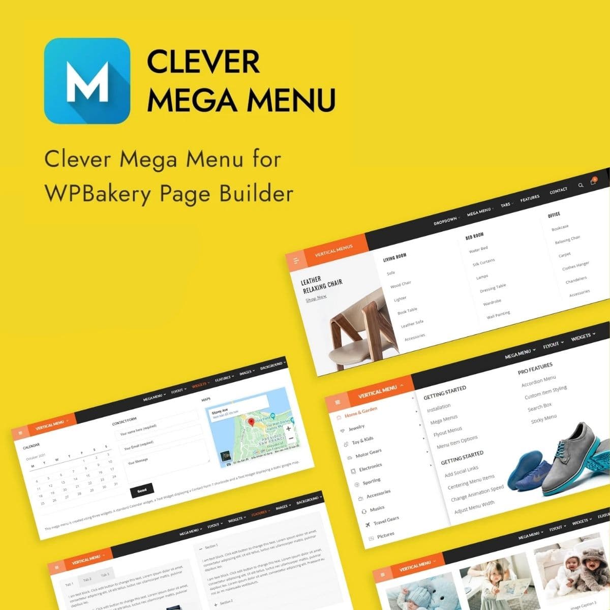 Clever Mega Menu for WPBakery Page Builder