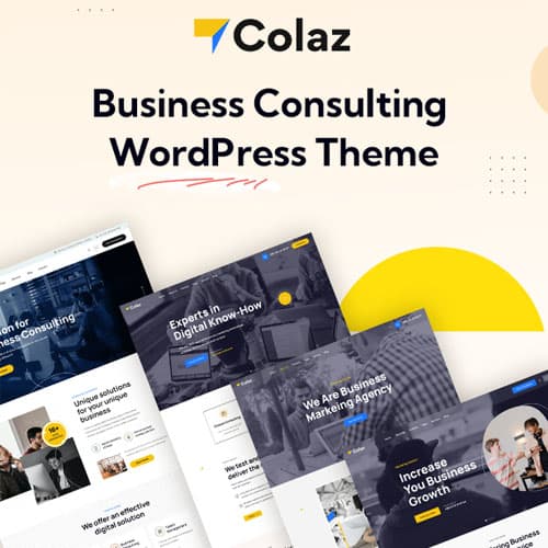 Colaz - Business Consulting WordPress Theme
