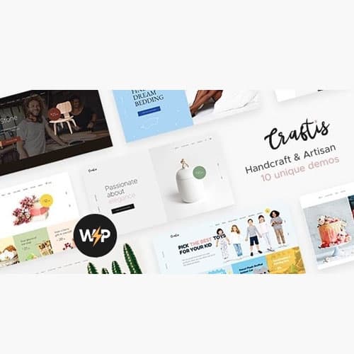 Craftis - Handmade, Handcraft & Artisan WordPress Theme + WCFM