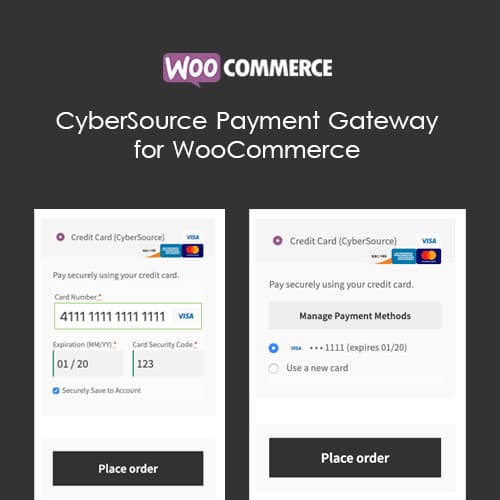 CyberSource Payment Gateway for WooCommerce
