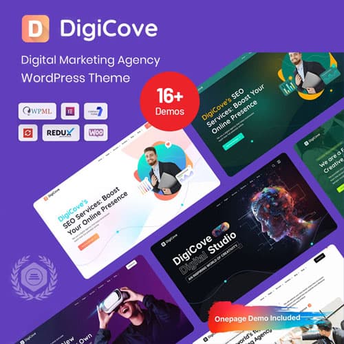 Digicove - Digital Marketing Agency WordPress Theme