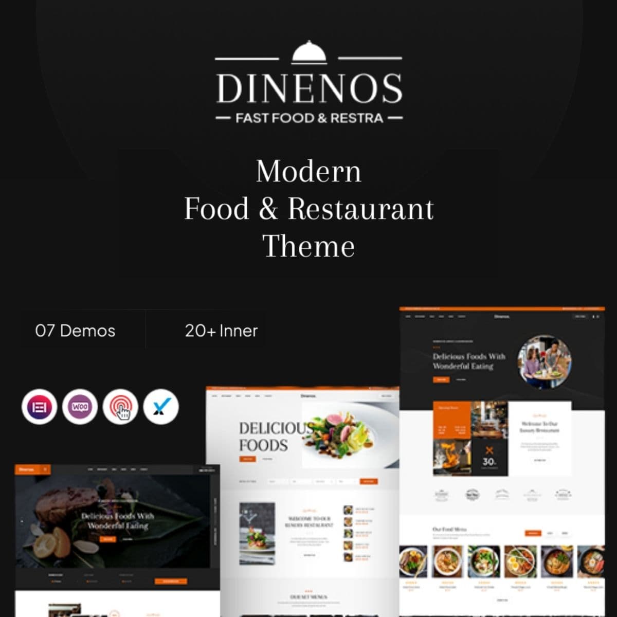 Dinenos - Restaurant WordPress Theme