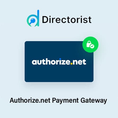 Directorist Authorize.net Payment Gateway