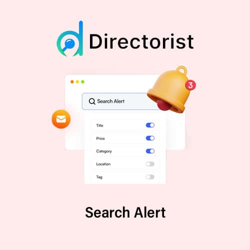 Directorist Search Alert
