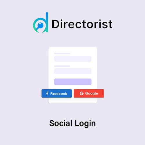 Directorist Social Login