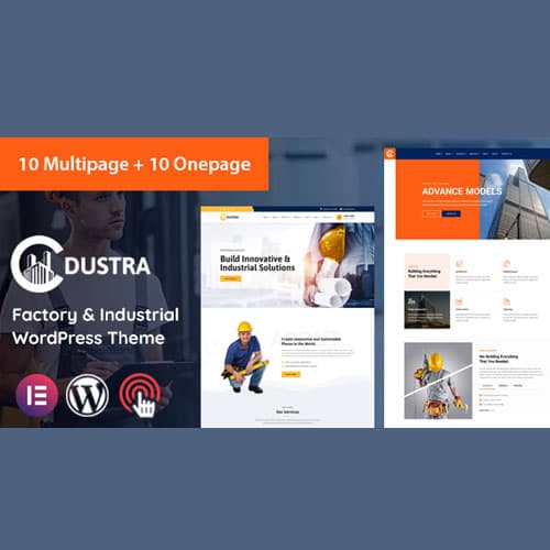 Dustra - Factory Industrial WordPress