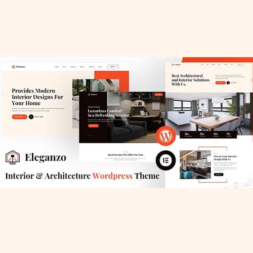 Eleganzo | Interior & Architecture WordPress Theme