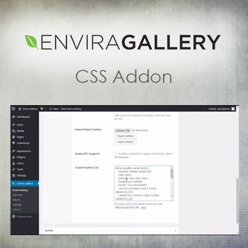 Envira Gallery - CSS Addon