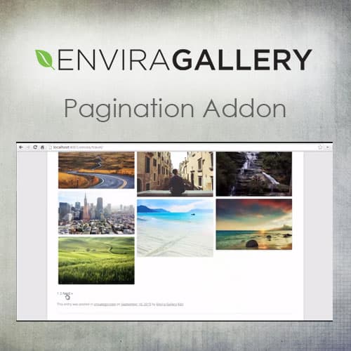 Envira Gallery - Pagination Addon