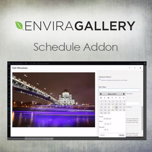 Envira Gallery - Schedule Addon