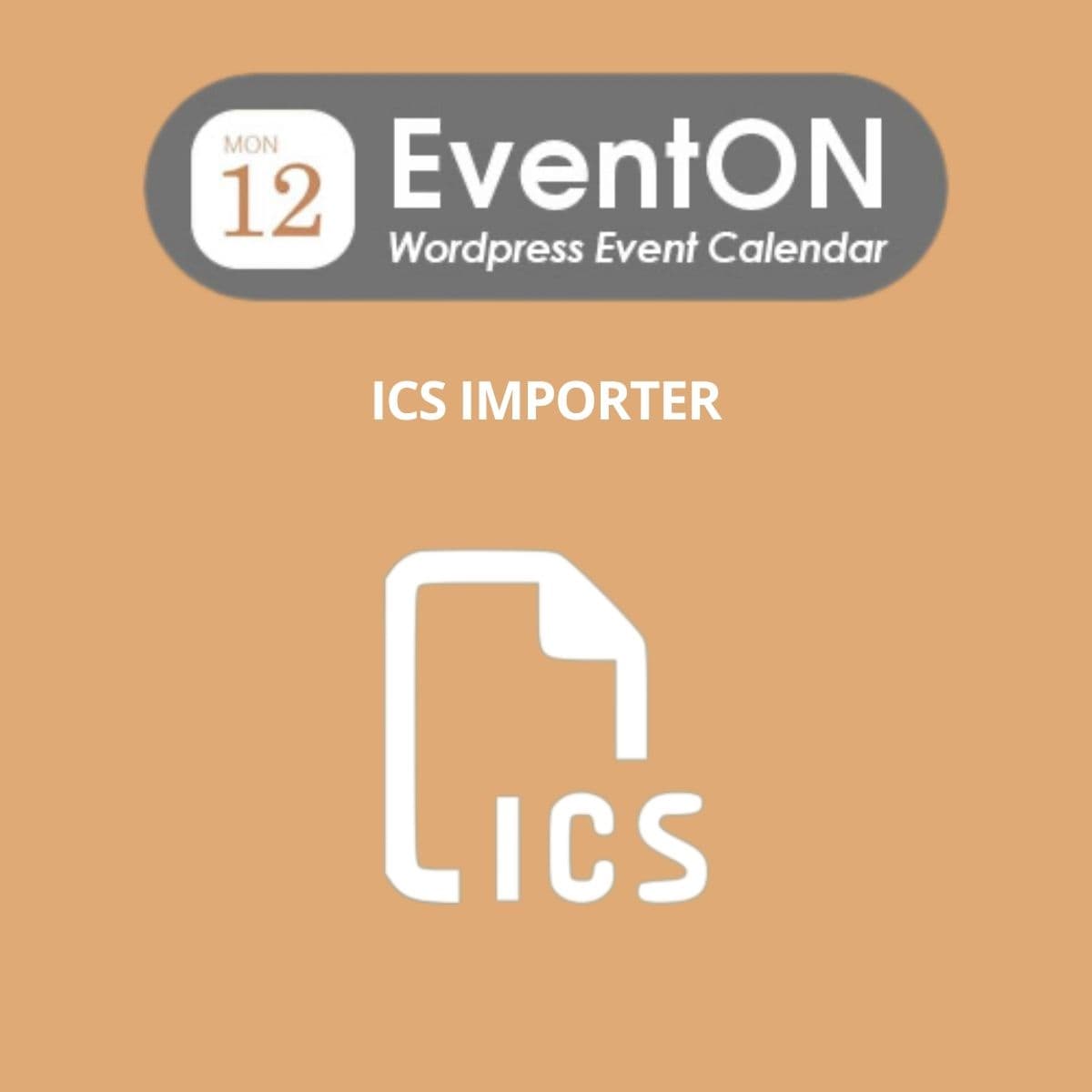 EventOn ICS Importer WordPress Plugin