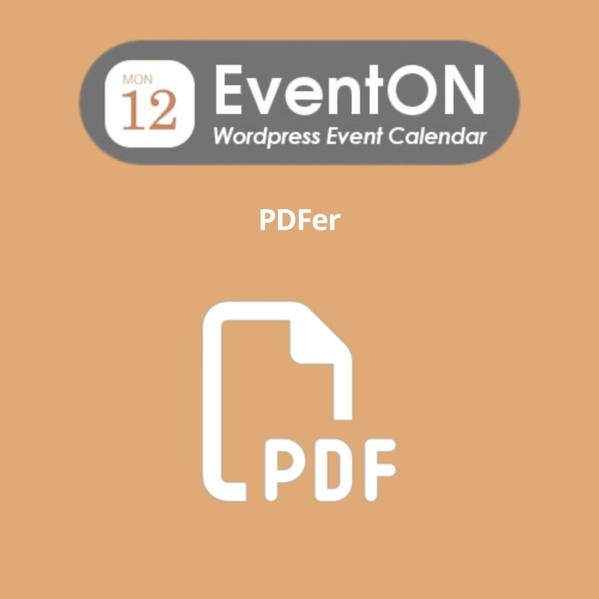 EventOn PDFer WordPress Plugin