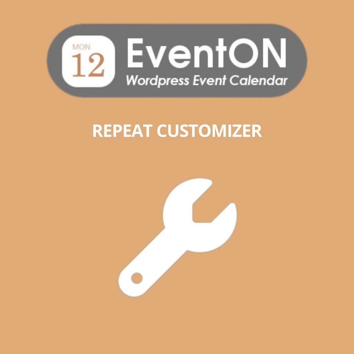 EventOn Repeat Customizer WordPress Plugin