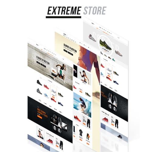 Extreme | Sports Clothing & Equipment Store WordPress Theme