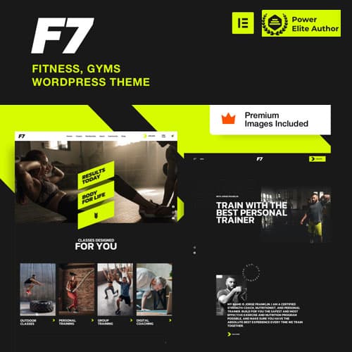 F7 - Gym WordPress Theme
