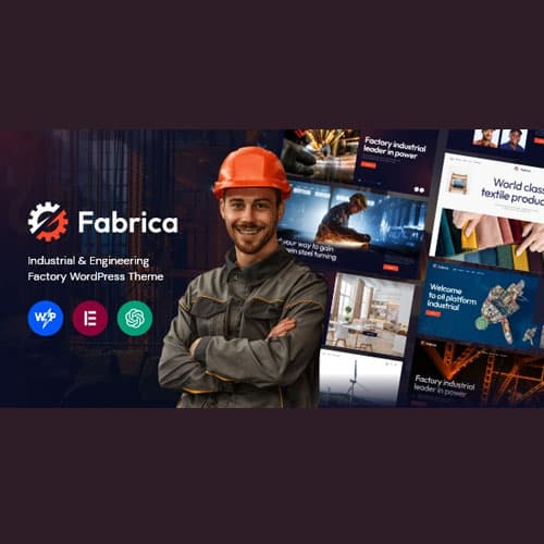 Fabrica - Industrial & Engineering Factory Theme