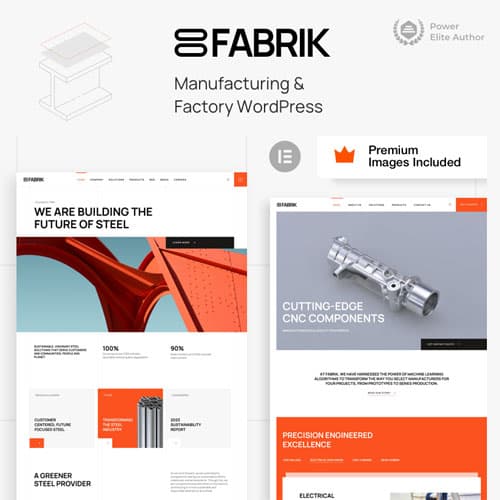 Fabrik - Industrial WordPress Theme