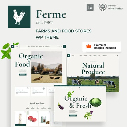 Ferme - Food Farm Ecommerce WordPress Theme