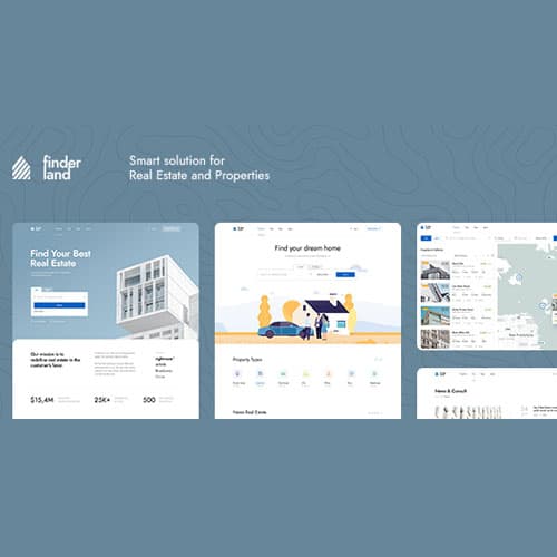 Finderland - Real Estate WordPress Theme