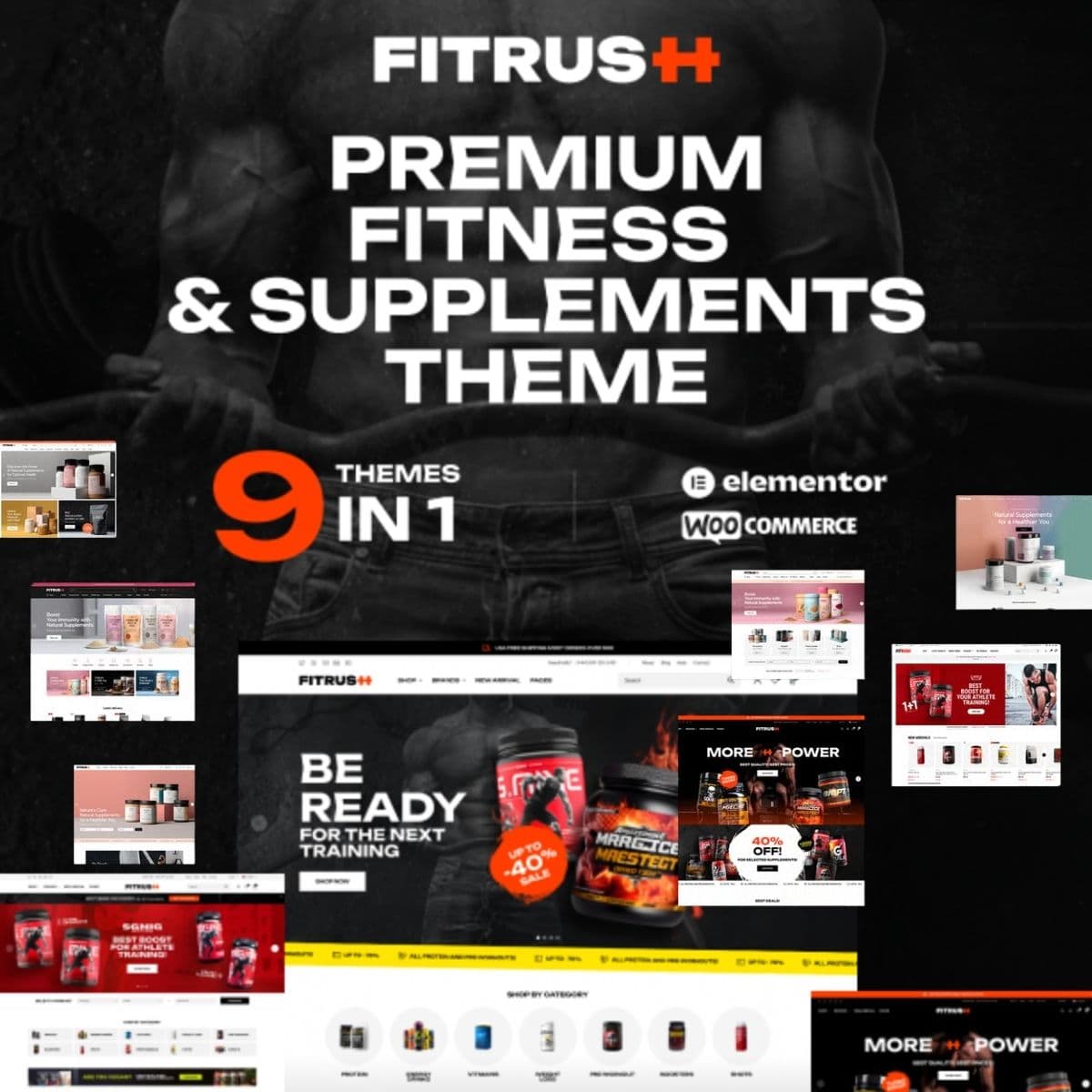 Fitrush WordPress Theme