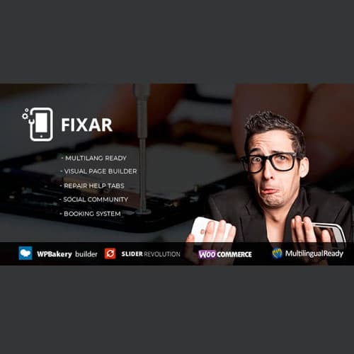Fixar - Phone & Computer AI Repair Wordpress Theme