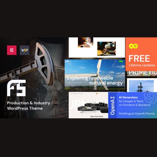 Fuse - Industry & Engineering Factory WordPress Theme