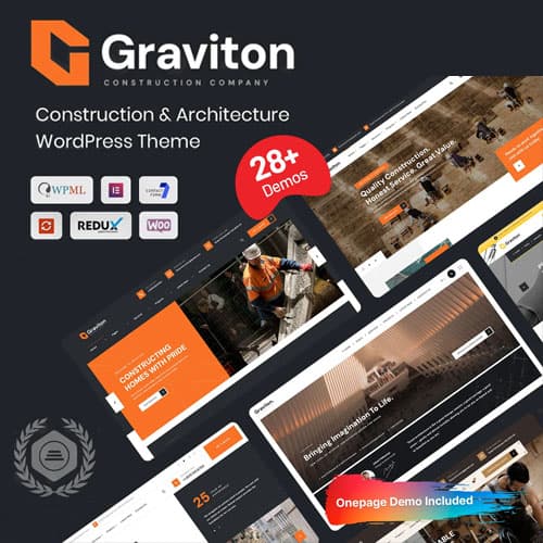 Graviton - Construction WordPress Theme