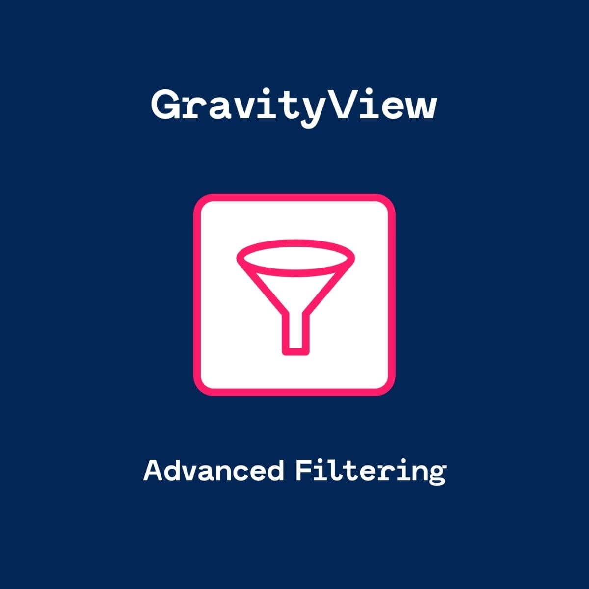 GravityView - Advanced Filter Extension