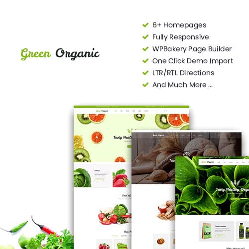 Greenorganic - WooCommerce WordPress Theme