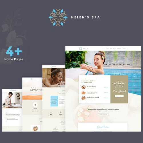 Helen’s Spa - Beauty Spa, Health Spa & Wellness WordPress Theme