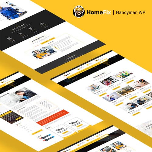 Home Fix - Maintenance, Handyman Services Theme
