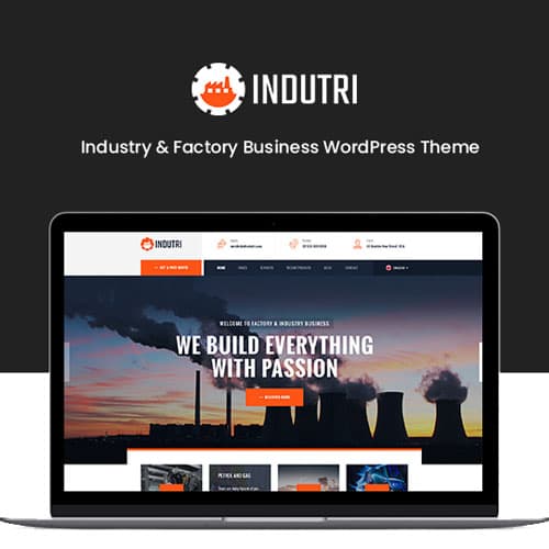 Indutri – Factory & Industrial WordPress Theme