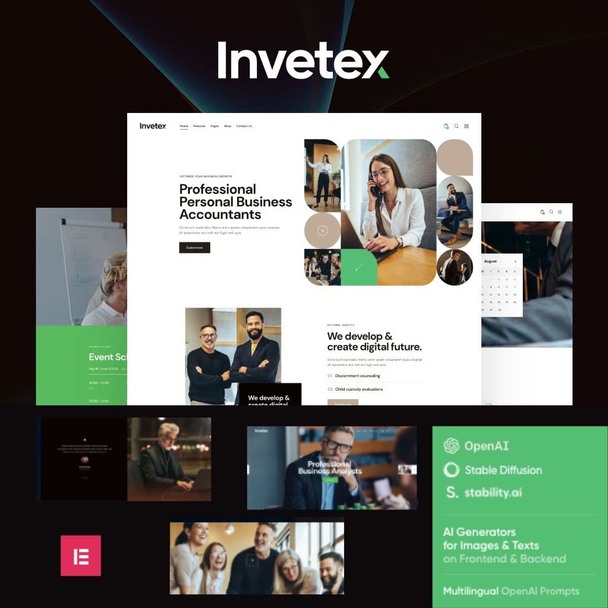 Invetex | Consulting & Investment Theme