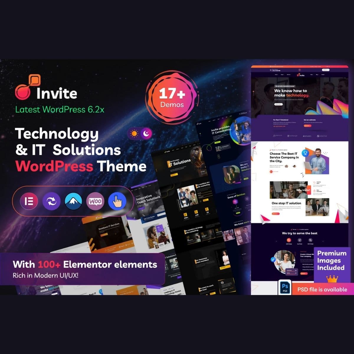 Invite - IT Solutions & Technology WordPress Theme