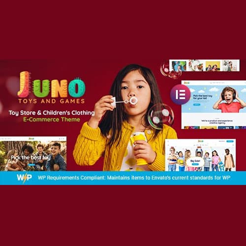 Juno | Kids Toys & Games Store WordPress Theme